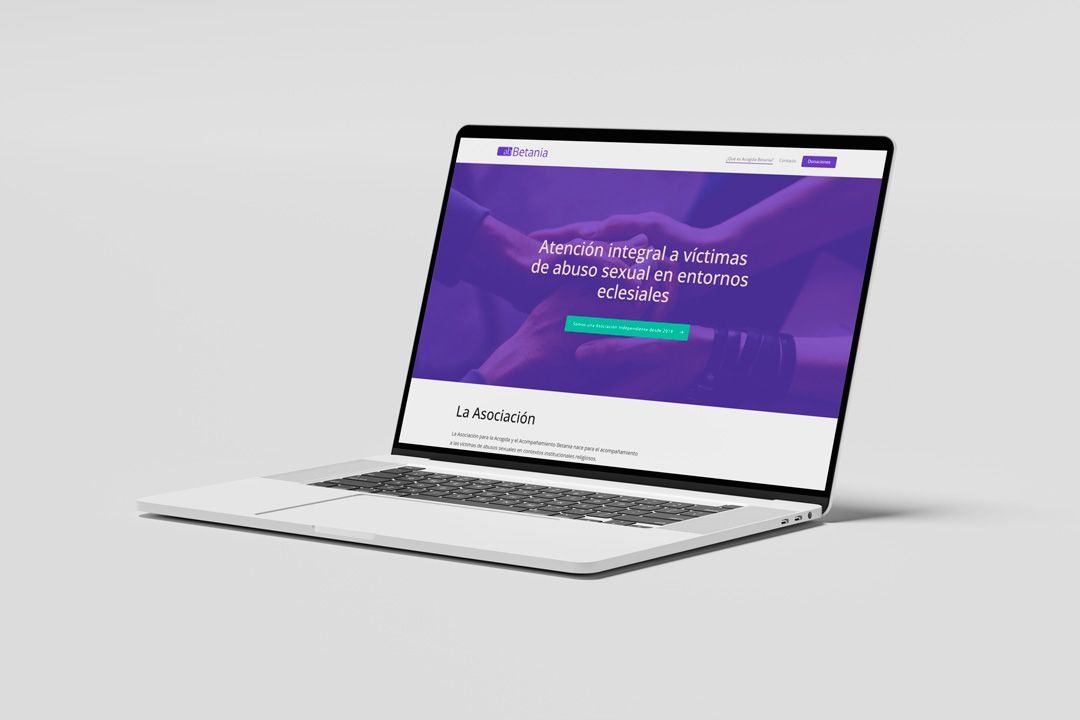 Diseño web Acogida Betania